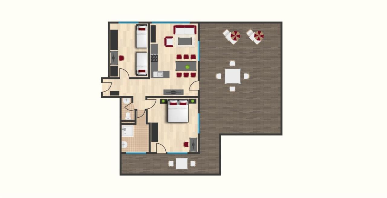 Appartamento Haus Haberstock Riezlern Esterno foto